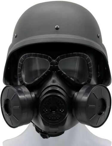 Full Face Airsoft Gas Mask M88 Helmet Tactical Skull Game Mask for BB Gun Cosplay Costume Halloween Masquerade in Kuwait
