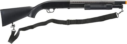 Pump Action Airsoft Shotgun with Full Metal/Steel Barrel 300 FPS (Airsoft Gun) in Kuwait