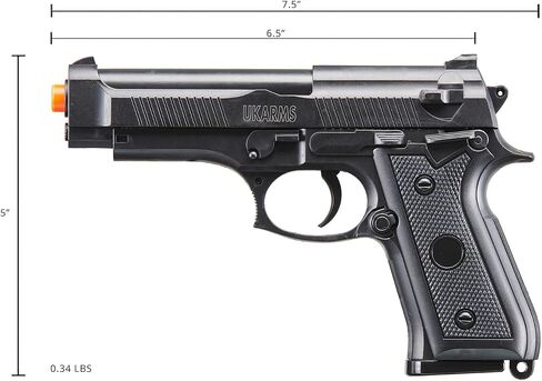 UKARMS Type 54 Heavyweight Spring Airsoft Pistol (Color: Black) in Saudi Arabia