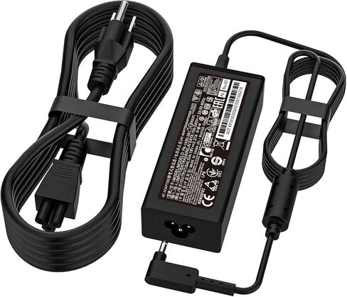 N20C5 N23C3 N19H1 N19H2 N20C4 N23H1 45W 3.0 * 1.1mm Small Pin AC Power Charger Fit for Acer Aspire 1 3 5 r7 ADP-45FE F A314-23P a315-35 A315-23 A515-54 A515-45-r74z PA-1450-26 Laptop Adapter Cord in Saudi Arabia