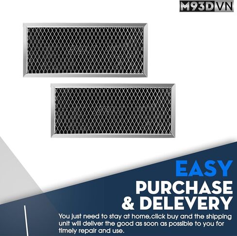 2P Microwave Recirculating Charcoal Filter for GE CVM517P2M1S1 CVM517P2M2S1 in Kuwait