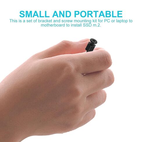 Hex Head M. 2 SSD Mounting Screws 10 Pack for PC Motherboard in Kuwait