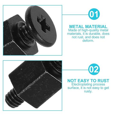 Hex Head M. 2 SSD Mounting Screws 10 Pack for PC Motherboard in Kuwait