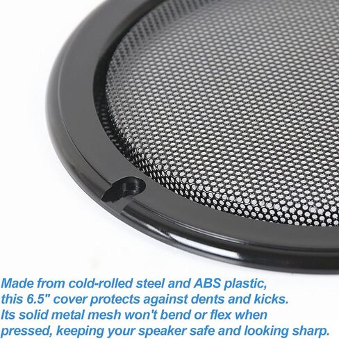 7" Car Speaker Grill Covers Mesh Woofer/Subwoofer Protector 2-Pack in Kuwait