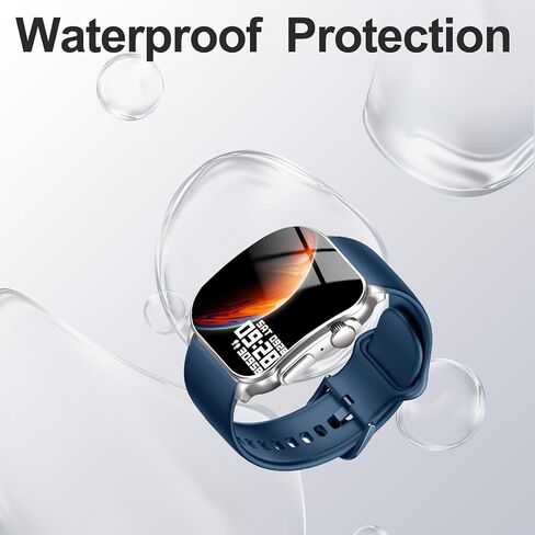 4 Pack Screen Protector for Poounur KW281A 2.01inch Smart Watch– 6H TPU Film,Anti-Scratch,Anti-Fingerprint,Bubble-Free,Shatterproof,Dustproof,Touch Sensitive,Full Protection for Watch Display in Kuwait