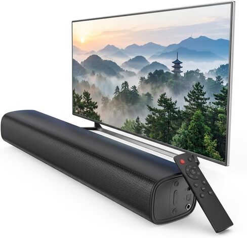 Bluetooth Sound Bar for TV, Compact 14.2" Speaker with 3 Sound Modes in Kuwait