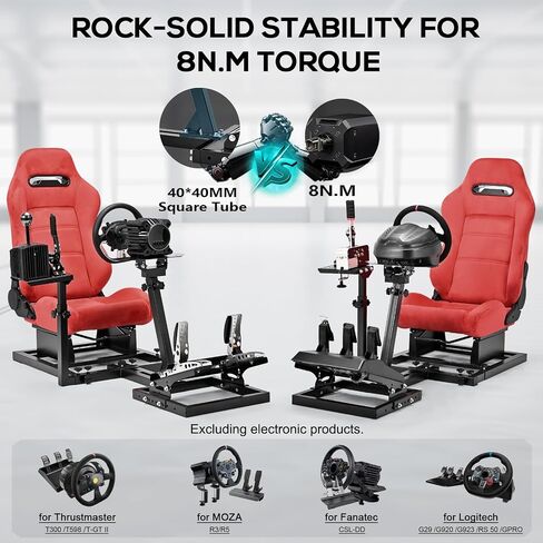 Anman F1 Racing Sim Cockpit with Seat for 8Nm Direct Drive Fully Adjustable in Kuwait