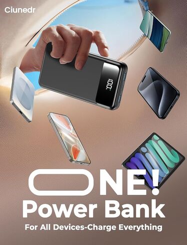 Portable Charger, 40000mAh Power Bank with Built in Cables in Kuwait