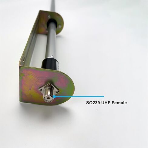 CB Station Antenna and 50ft RG58 Coaxial Cable Bundle, 27Mhz Outdoor CB Radio Antenna with Low-Loss PL259 UHF Male to Male Coax Cable, Perfect for Enhanced Signal Reception and Transmission in Kuwait