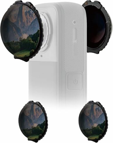 ND Filter Set Compatible with Insta360 X5, ND64 2 PCS in Saudi Arabia