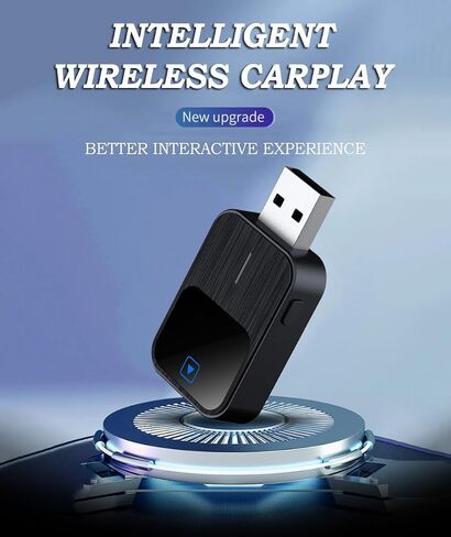 CarPlay Wireless Adapter, for Land Rover Discovery Sport 2015-2019, Auto Fast Connection No Latency, Plug and Play, Mini, Stable in Saudi Arabia