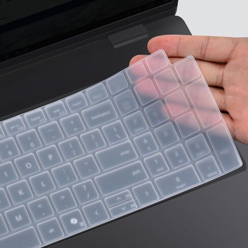 Keyboard Cover for Dell Pro 16 PC16250 PC16255, Pro 16 Plus PB16250 PB16255, Pro Max 16 MC16250 MC16255 & Pro Max 18 Plus MB1825 Series Laptop - Clear in Kuwait