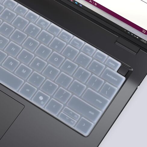 Keyboard Cover for Dell Pro 16 PC16250 PC16255, Pro 16 Plus PB16250 PB16255, Pro Max 16 MC16250 MC16255 & Pro Max 18 Plus MB1825 Series Laptop - Clear in Kuwait