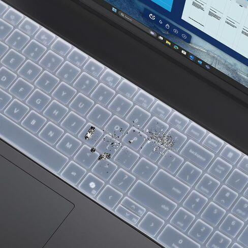 Keyboard Cover for Dell Pro 16 PC16250 PC16255, Pro 16 Plus PB16250 PB16255, Pro Max 16 MC16250 MC16255 & Pro Max 18 Plus MB1825 Series Laptop - Clear in Kuwait