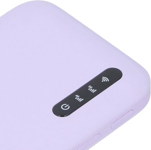 Robust 5G Mobile Hotspot WiFi6 Nano SIM Card Slot Support 16 Devices for Secure Connections Purple in Kuwait