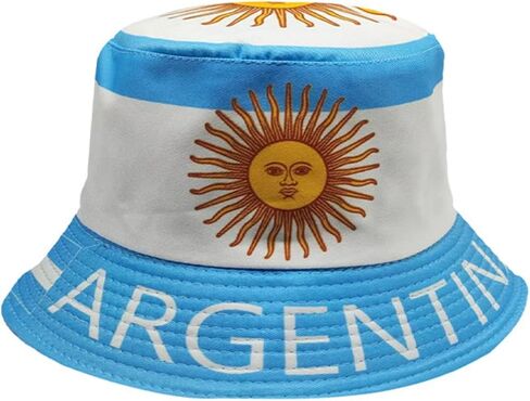 Flag Bucket Hat, Foldable UV Protection Sun Hat in Saudi Arabia