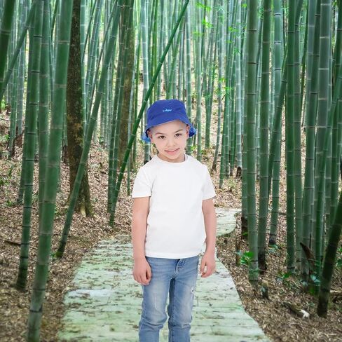 addie & tate Toddler Sun Hat for Kids UV Protection Beach Bucket Hat for Girls & Boys Fishing Boating with Sunglasses (Shark, 4-7 Years) in Saudi Arabia
