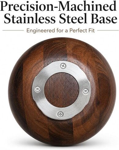 Wooden Bowls For 4.5-5 Qt Stand Mixers With Lid Cover，5 Quart Kitchen Aid Bowls For Mixer With Stainless Steel Locking Base（Acacia） in Kuwait