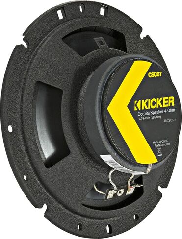 Kicker 46CSC674 CS-Series CSC67 6.75" 6-3/4 Coaxial Speakers 4 (Renewed) in Kuwait