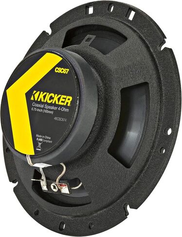 Kicker 46CSC674 CS-Series CSC67 6.75" 6-3/4 Coaxial Speakers 4 (Renewed) in Kuwait