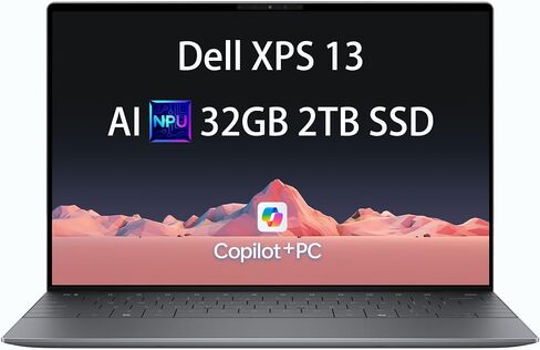 Dell XPS 13 9345, 13.4" FHD+ 120Hz, Snapdragon X Elite, 32GB DDR5, 1TB SSD in Kuwait