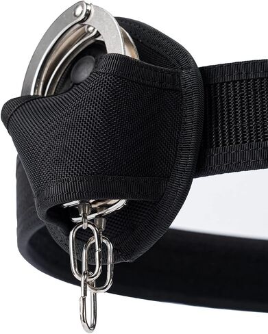 TACNEX Handcuff Holder for Duty Belt MOLLE Vest Quick Release Cuff Case Pouch fits Chain/Hinged Hand Cuff Holster Bag for Police Law Enforcement Prison Guard in Saudi Arabia