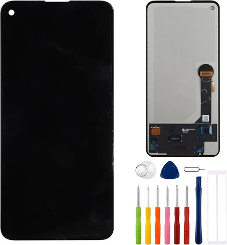 Replacement TFT Display Touch Screen Digitizer Assembly Compatible with Google Pixel 4A 5G G025I 6.2" with Tools in Kuwait