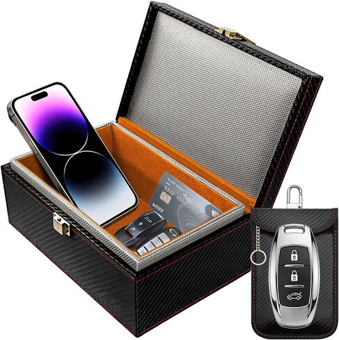 Faraday Box for Car Keys, RFID Signal Blocking Key Fob Protector in Saudi Arabia