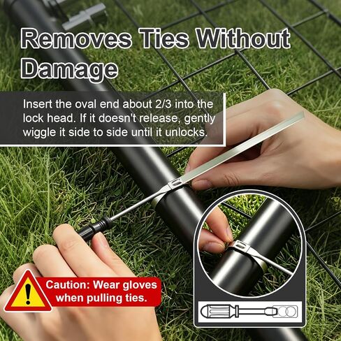 Stainless Steel Cable Tie Gun Kit – 500 Pcs (6, 8, 12, 16 in) Metal Zip Tie in Kuwait