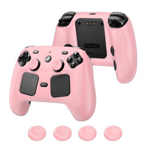IFEEHE Silicone Handle Protection Cover for Valve Steam Controller 2026 with Joystick Cap Anti-drop (Black) in Kuwait