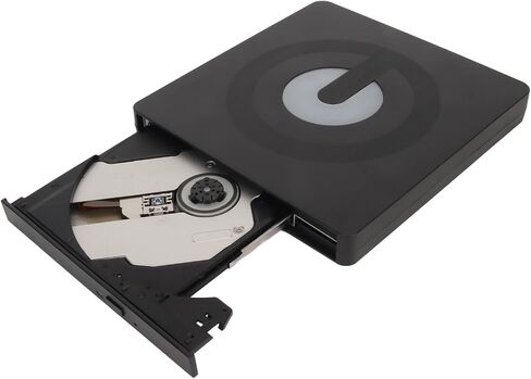 External DVD Drive, USB 3.0 Type C CD DVD RW Player with Plug and Play, for Laptop Desktop PC OS in Kuwait