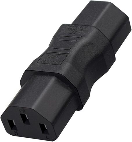Iec320 C13 Female to Female Power Adapter Extension Plug for Electronic Devices in Saudi Arabia