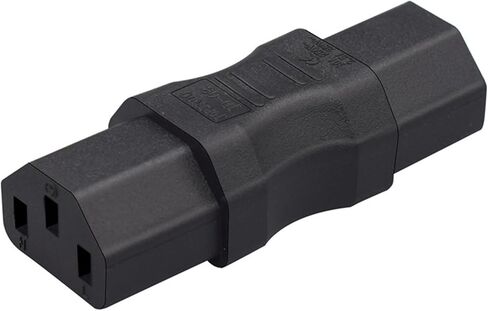Iec320 C13 Female to Female Power Adapter Extension Plug for Electronic Devices in Saudi Arabia