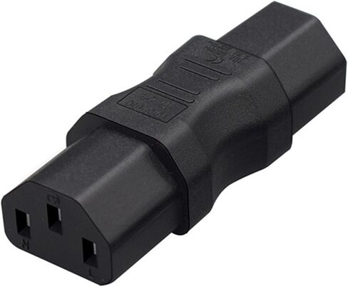 Iec320 C13 Female to Female Power Adapter Extension Plug for Electronic Devices in Saudi Arabia