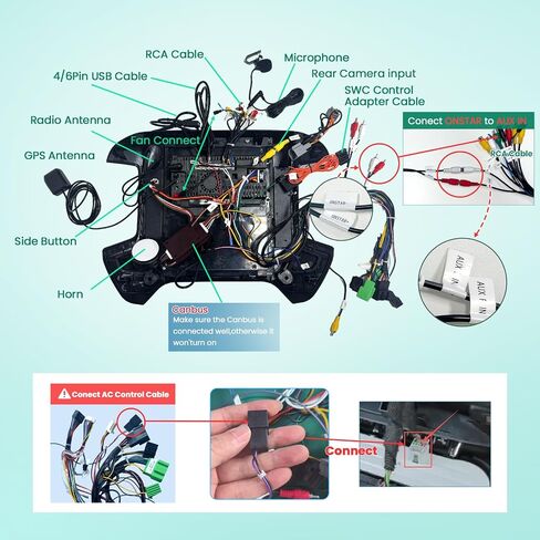 12.1" 8Core 4+64GB Radio Upgrade for Chevy Silverado GMC Sierra 2014-2018 in Kuwait