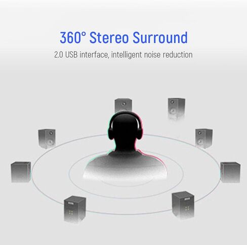 Plug&Play Computer PC Laptop 7.1 External Sound Card Audio Stereo Sound Adapter in Kuwait