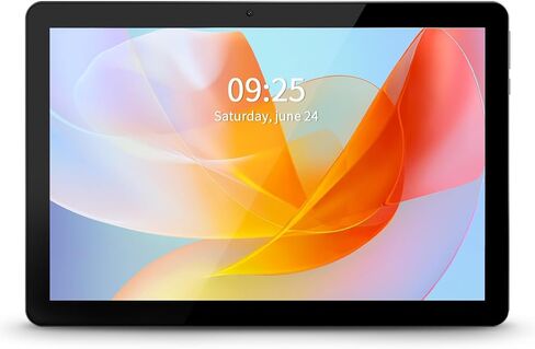 Android Tablet 10 Inch, 3GB RAM 64GB Storage, Dual Camera 8.0MP, GMS Certified, Dual Speakers, HD Touch Screen, 6000mAh Battery, WiFi, Bluetooth – Blue in Kuwait
