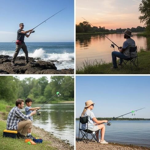 25PCS Fishing Bells for Rods, Dual Metal Bells with Plastic Clip, Extra Loud Dual Alert Fishing Bells, Fishing Pole Bells Ideal for Night Fishing, Ice Fishing & Sea Fishing in Kuwait