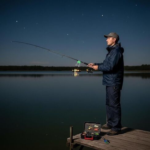 25PCS Fishing Bells for Rods, Dual Metal Bells with Plastic Clip, Extra Loud Dual Alert Fishing Bells, Fishing Pole Bells Ideal for Night Fishing, Ice Fishing & Sea Fishing in Kuwait