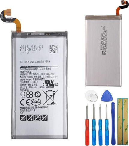 Replacement Battery Compatible with Samsang Galaxy S8+ S8 Plus EB-BG955ABE SM-G9550 SM-G955D SM-G955F SM-G955J SM-G955N SM-G955U Internal Battery + Tools in Saudi Arabia