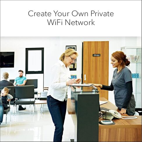 NETGEAR WiFi 6 Access Point (WAX214v2) - Dual Band PoE Access Point AX1800 Wireless Speed in Kuwait