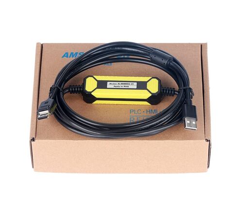 Applicable AL-00490833-01 servo Debugging Cable USB Port R Series, Q Series Download Cable Economy Black in Kuwait