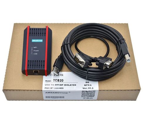 Applicable 6ES7 972-0CB20-0XA0 6ES7972-0CB20-0XA0 PLC Programming Cable S7-200/300 Data Cable MPI Download Cable High Performance (4.5m) in Kuwait