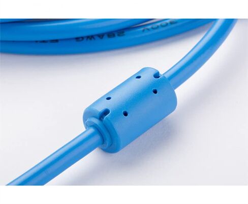 Suitable for USB-SLB2053RASL1 PLC Programming Cable EC Series Data Download Cable Blue Gold Plated in Kuwait