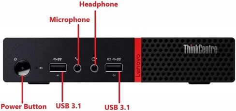 Lenovo ThinkCentre M715q Tiny PC Desktop Computer, R5, 256GB SSD (Renewed) in Kuwait