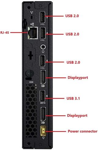 Lenovo ThinkCentre M715q Tiny PC Desktop Computer, R5, 256GB SSD (Renewed) in Kuwait