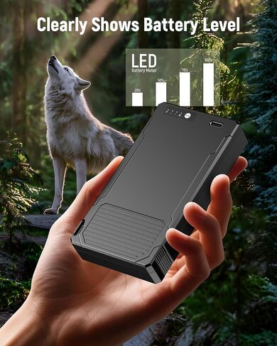2 Pack 7000mAh LIT-22 PRO Rechargeable Battery for SPYPOINT Trail Camera in Kuwait