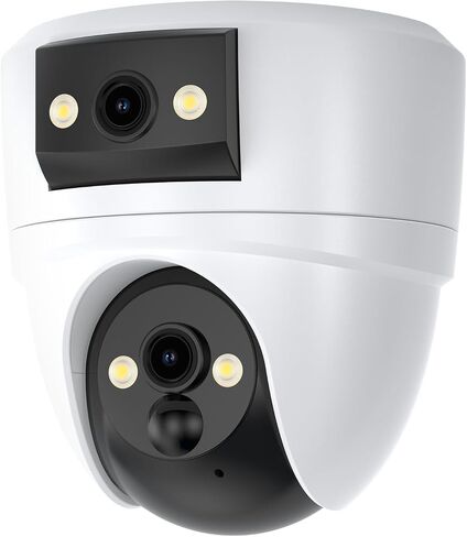 VSTARCAM 6MP Dual Lens Indoor Security Camera Wireless, 2.4G/5G WiFi Dual-Band with 360° PTZ & AI Auto Tracking, Color Night Vision, Two-Way Audio, Baby Monitor Pet Camera for 24/7 Home Security in Kuwait