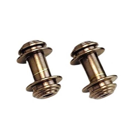 2 Sets Titanium Alloy Axis Lock Screw Replacements Fit for Bugout 535 Series, Mini Bugout 533 Series(Silver) in Kuwait