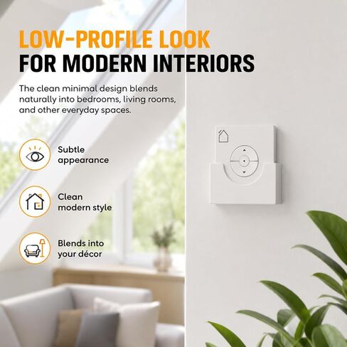 Sintrix Fab Wall Mount Holder Compatible with Velux Integra KLI Remotes in Kuwait